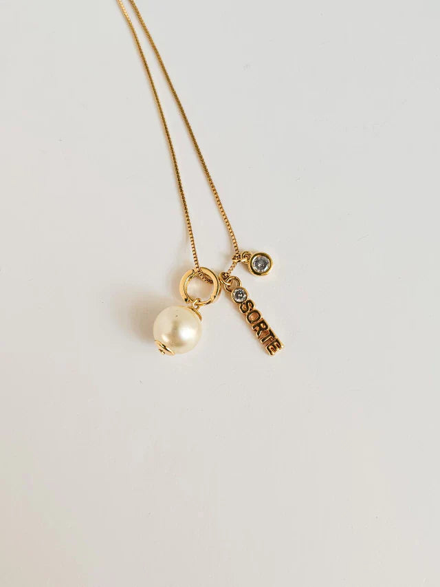 Colar Patuá 55 cm Banho Ouro 18k