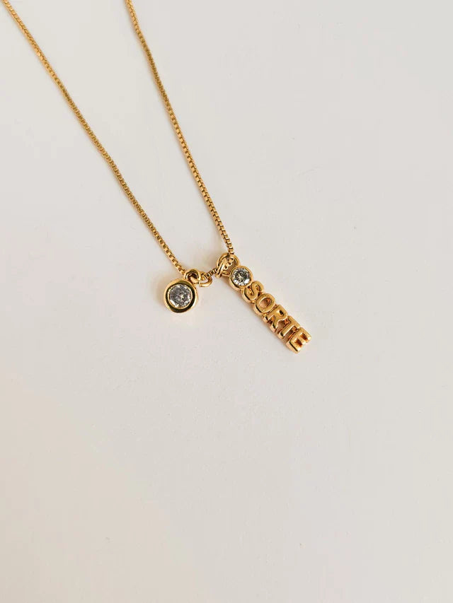 Colar Patuá 55 cm Banho Ouro 18k