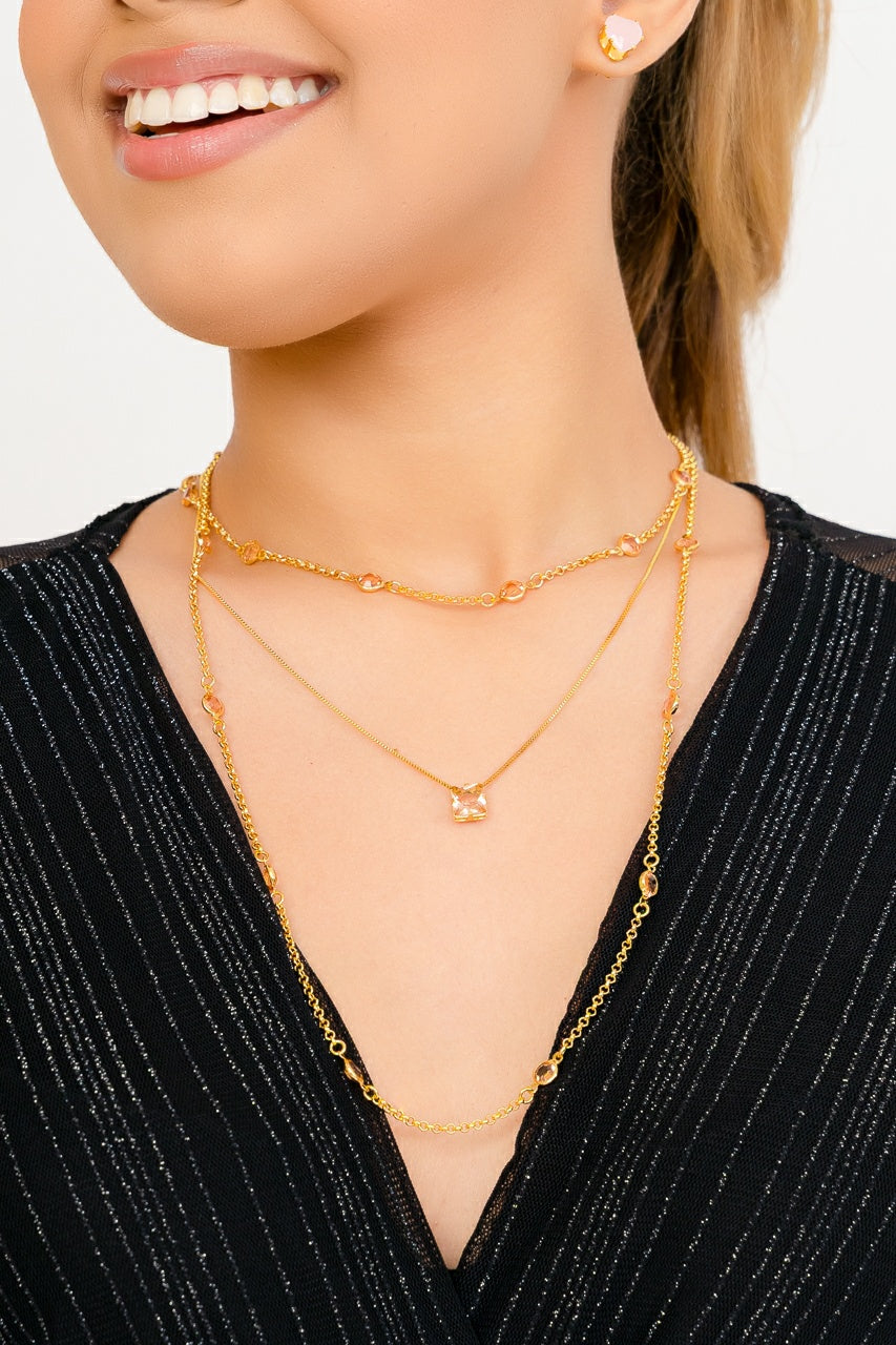 Choker Doce rosé