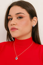 Conjunto Coração Safira