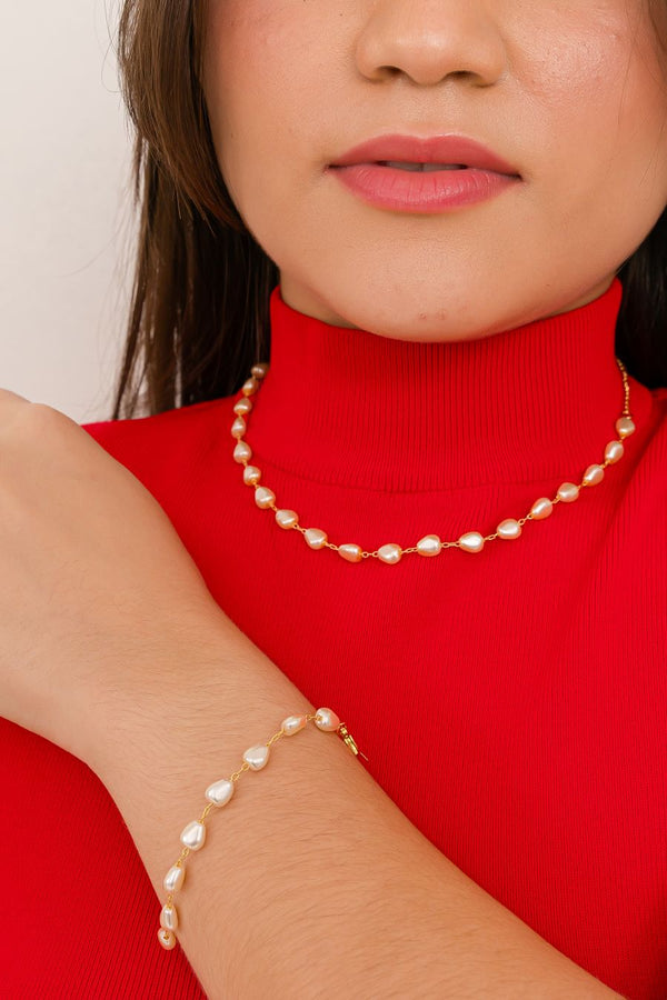 Conjunto Pérolas Classic Drop